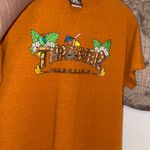 Thrasher Thrash T Shirt Burnt Orange Photo 0