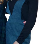 SheIn Dress Corduroy Green Mini Suspender Pinafore Overall Skirt Photo 0