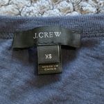 J.Crew  Navy Blue Sequin Lamrbrusco Champagne Prosecco Shirt Size XS GUC #0122 Photo 3