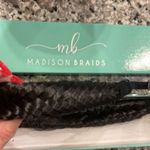 Madison Braids MB Fishtail Black (can fit light brown) NIB Photo 3