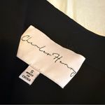 Charles Henry  Black Wrap Dress Photo 2