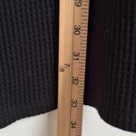 Aerie  Black Ribbed Flare Pants Size Small Long Photo 7