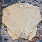 Nordstrom Vintage cream wool Scotland made Crewneck Sweater size XS Photo 0