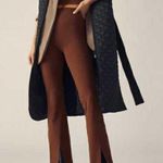 Athleta Elation Split Flare Pants Size Large Mahogany Brown Photo 0