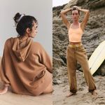 Free People Sprint To The Finish Line Set in Camel S/M Photo 1