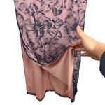 JS Collections  WINNIE COLUMN GOWN Dark Blush Lace Overlay Sz 10 Mother of Bride Photo 10