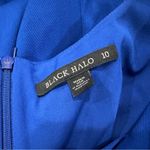 Black Halo  Jackie O Dress Cobalt Blue 10 Photo 6