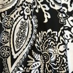 Susan Lawrence  Woman Long Summer off the shoulder dress Black/White  Sz2X Photo 7