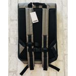 Rains Metallic Gray Rolltop Rucksack Waterproof Cycle Backpack Laptop Pocket Photo 4