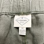 st. john's bay  Olive Cargo Jogger Pants‎ Womens 2X Linen Rayon Utility Casual Photo 4