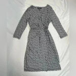 A pea in the pod  Womens Size‎ Small Black & White Wrap Maternity Dress Photo 5