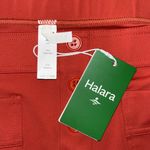 Halara NWT Size XL Tall Cinnabar High Waisted Button Accent Straight Leg Pants Photo 3