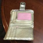 COACH Signature FOLD WALLET Metallic gold est. 1941 Coach Photo 6