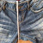 Almost Famous  Distressed Blue Straight Leg Distressed Denim Women’s Size 9 Photo 10