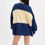 Free People #65 NWT Strawberry Sweatshirt in Oceana Combo Photo 2