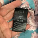 Farm Rio  size medium new Blue flower delicacy Paisley slip dress floral pink Photo 8