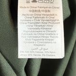 Seraphine Maternity Midi Dress Women's 10 Olive Green Satin Stretch Nursing Size undefined Photo 6