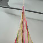 J Brand RTR Silk Blend Multicolor Striped Tank Top Sz M Photo 10