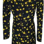 DELFI Collective Frankie Silk Black Celestial Print Mini Dress NEW size Small Photo 1