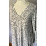 Abercrombie & Fitch Dress Sz MED Long Sleeve V Neck Swing Soft Stretch Jersey Photo 1