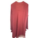 Free People Free‎ People Size Large Wool Blend Terracotta Long Boho Lagenlook Cardigan Photo 7