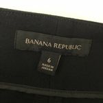 Banana Republic  Womens Dress Pants Boot Cut Stretch Black Career Wear Size 6 Photo 2