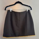 Line and Dot NWT  Wild Black & Gold Chain Skirt Photo 5