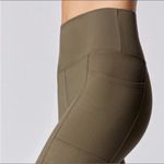 Carbon38 Utility Cargo Green High Rise Full Length Leggings Photo 2
