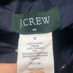 J.Crew  Navy Blue Full Zip Down Puffer Vest Size S Photo 1