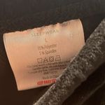 House of Harlow 1960 Velour 2 Piece Pajama Set, Black with White Pipping, Size L Photo 10