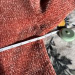 Honey Belle  Warm Rust Soft Velvet/Chenille Cardigan! Photo 8