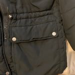 ZARA Black  hooded puffer jacket Size XS Photo 4