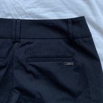 New York And Company Stretch Black Pinstriped Trousers Photo 4