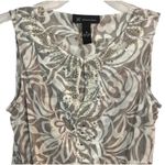 INC International Concepts Embellished Sheer Nylon Tunic Top Size Medium Photo 1