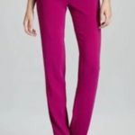 Diane Von Furstenberg ‎ Womens Pants 12 Jacques Cady Crepe Fuchsia Career Bright Photo 1