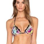 Beach Bunny  Panama Animal Reversible Bikini Top nwt Photo 0