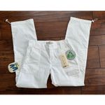 Generation Love  Women’s White Double‎ Button Parachute Pants Size 5/28 NEW Photo 11