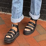 Blair Doc Martens Sandals  by Brandy Leather Platform Photo 0