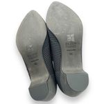 Eileen Fisher Shoes Kiss Knit Sock Pump Suede Heel Charcoal Gray Womens Size 8.5 Photo 11