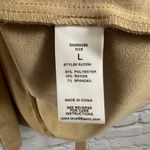 Level 99 Evereve Wrap Jacket Cardigan Faux Suede Open Front Belt Tie Camel L NWT Tan Size L Photo 4