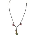 Disney Vintage 90s  Princess Charm Necklace Jasmine Aladdin Photo 1