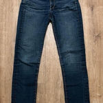 Paige  | Skyline Straight Raw Hem Denim Jeans Photo 0