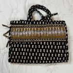 Vera Bradley Vintage Retired Zebra Pattern Roll-Up Toiletry Bag Photo 1