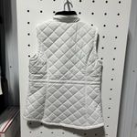 Nautica Ladies' Quilted Anorak Vest White Size L Photo 3