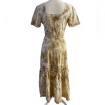 KSP India Pvt Ltd Tie Dye Crochet Eyelet Maxi‎ Dress Small Photo 1