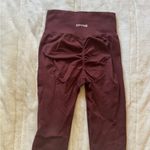 DFYNE Women's Burgundy Impact Leggings S Photo 5