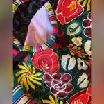 Handmade Bohemian Flower Embroidered Fabric Sling Crossbody Bag Photo 4