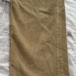 Motel Rocks  Beige Corduroy tan wide leg pants, size S casual high rise cottage Photo 13