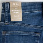Madewell Top rated!  10" High-Rise‎ Skinny Jeans in Bradshaw Wash, size 24 Photo 12