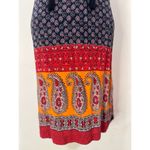 Beach Lunch Lounge Sun Dress Geometric Paisley Handkerchief Print Tassel… Photo 6